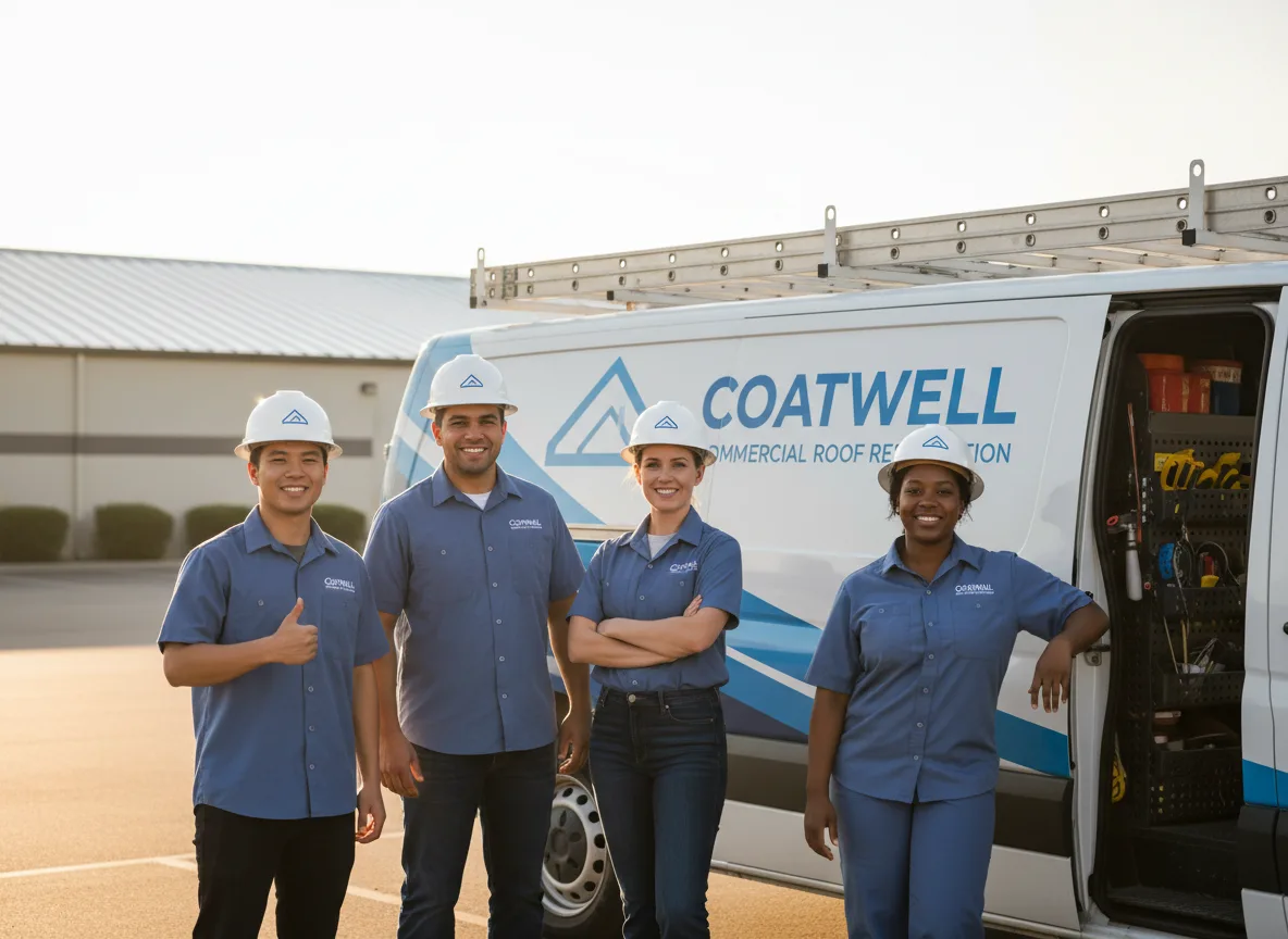 Commercial roof coating company in Madill, OK